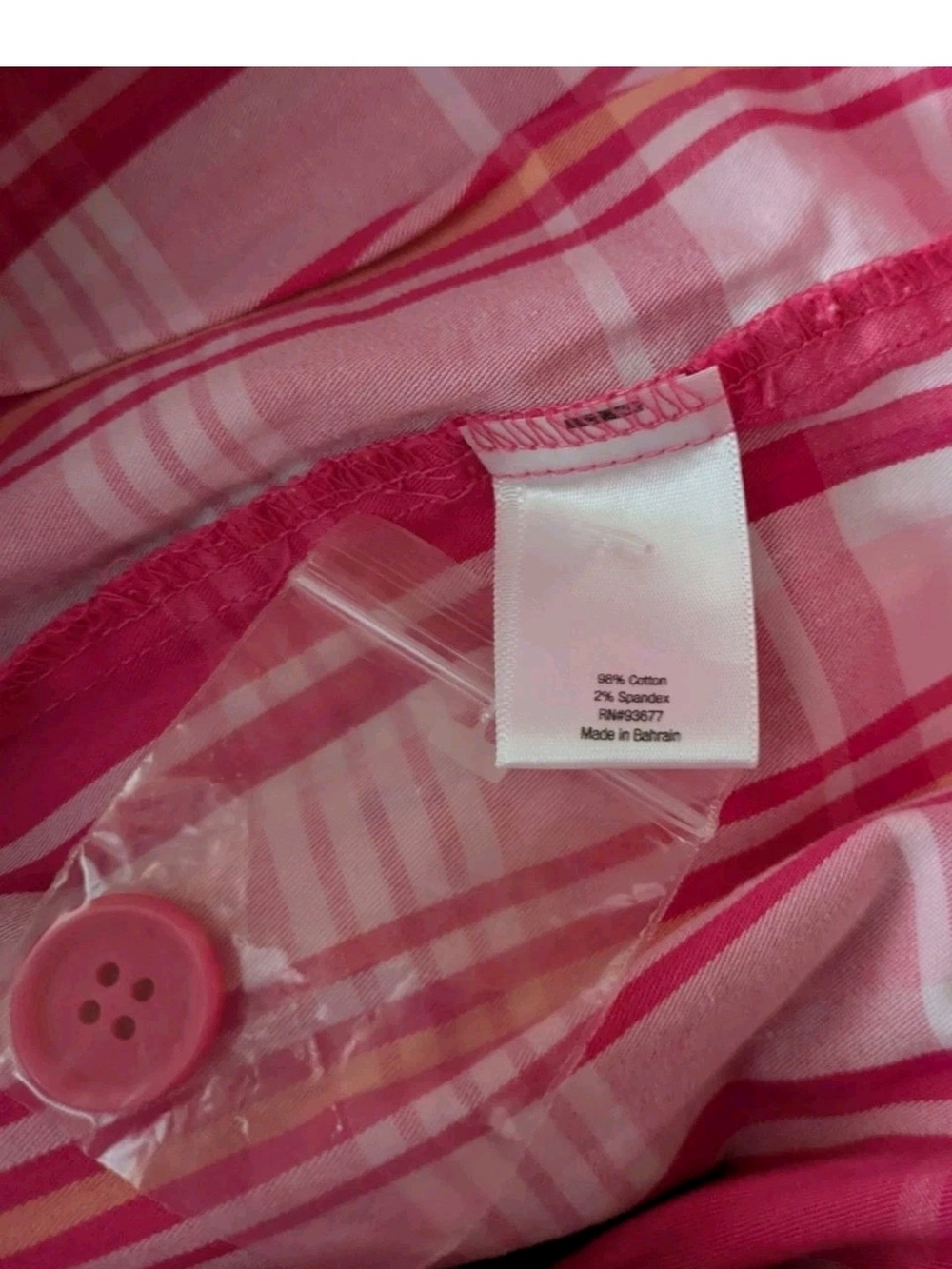 St John's Bay Pink Plaid Women's Skirt New Without Tags - Picture 3 of 7